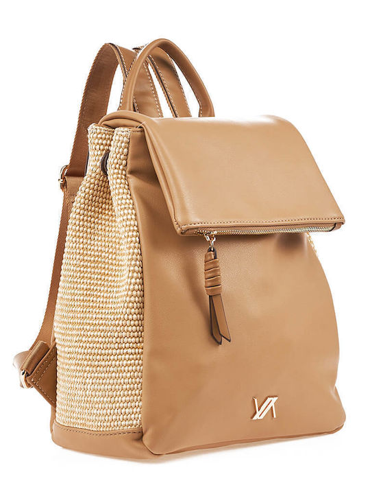 Verde Women's Bag Backpack Beige