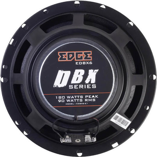 Edge Комплект Автомобилни Високоговорители ΕDΒΧ6-Ε1 6.5" с 90W RMS (3 начина)