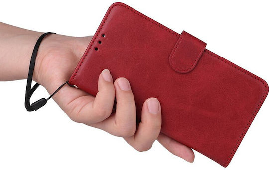 Samsung Wallet Leather Red (Galaxy A25 5G)