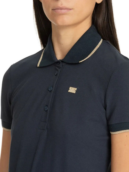 Emporio Armani Armani Damen Polo Bluse Navy