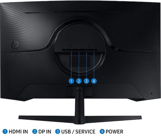 Samsung Odyssey G5 G55C VA HDR Curved Gaming Monitor 32" QHD 2560x1440 165Hz with 1ms GTG Response Time