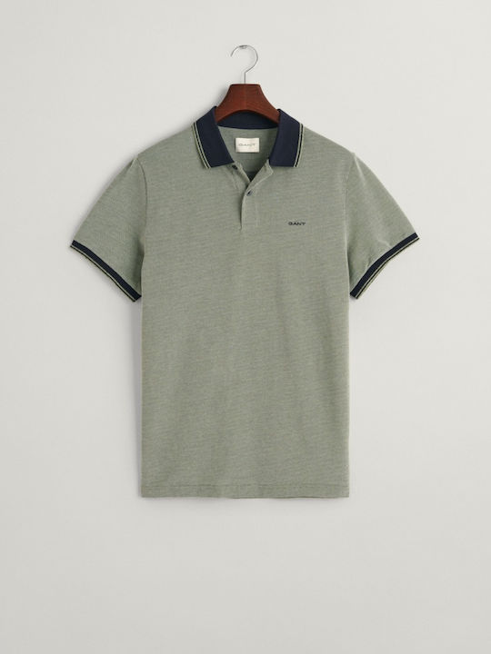 Gant Men's Blouse Polo Green