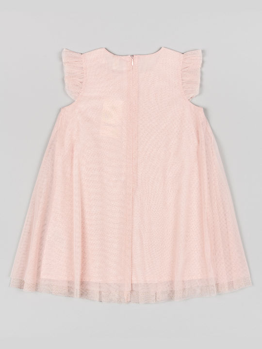 Losan Kids Dress Tulle Pink