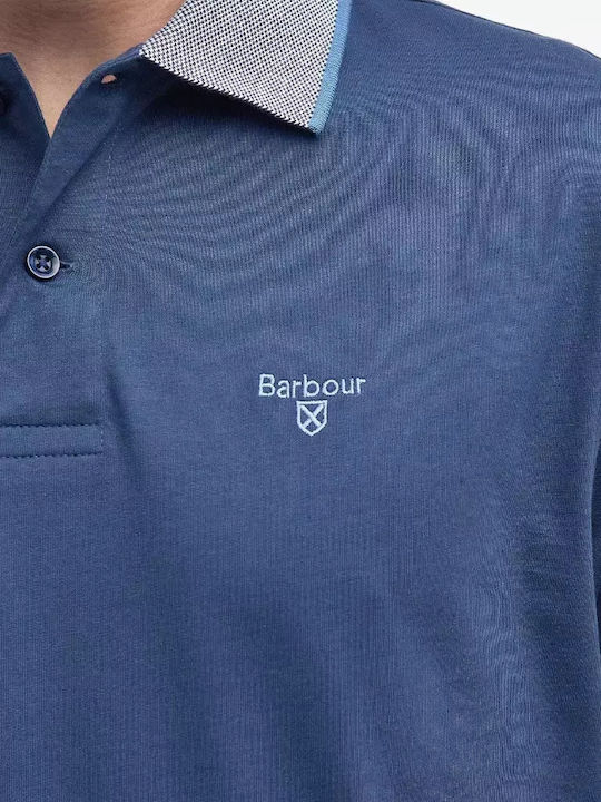 Contrast Polo Bluză Albastră
