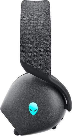 Dell Alienware AW720H Drahtlos Über Ohr Gaming-Headset mit USB-Verbindung Dark Side of the Moon für PC