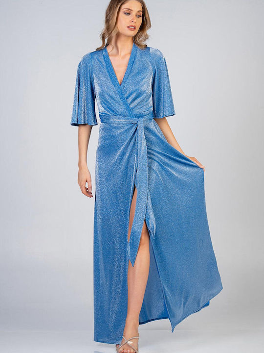 Maxi Abendkleid Wickel Lyurex