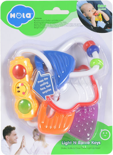 Hola Toys Κουδουνίστρα για Νεογέννητα