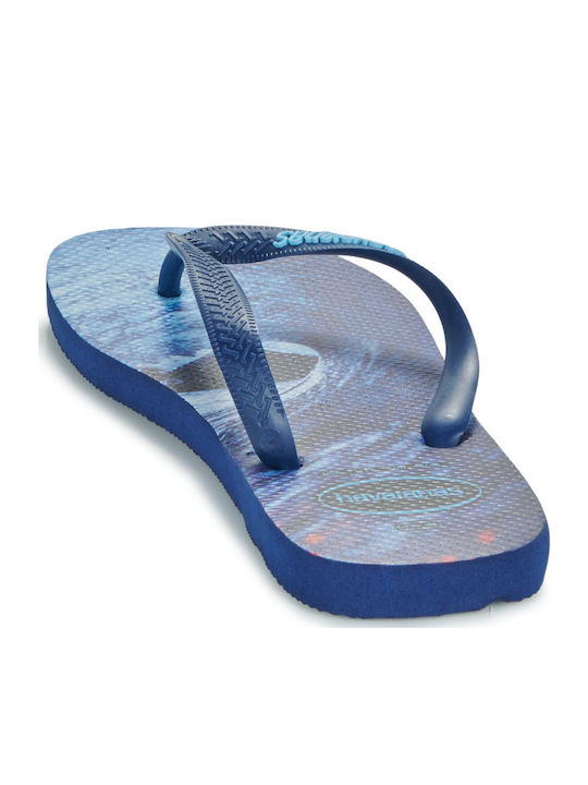 Hype Men's Flip Flops Blue