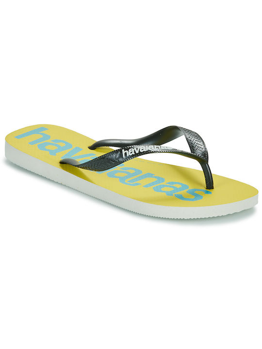 Havaianas Logomania Ii Ανδρικές Σαγιονάρες Κίτρινες