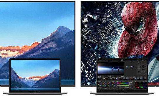 Zenwire HDMI 2.0 Премиум Високоскоростен 4K 60Hz HDR Кабел HDMI Мъжки - USB-C Мъжки 2м Сив