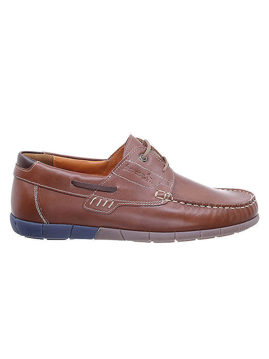 Boxer Men's Anatomic Leather Casual Shoes Tabac Brown