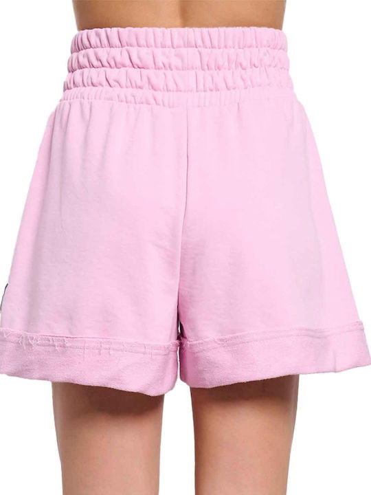 BodyTalk Women's High-waisted Sporty Shorts Pink