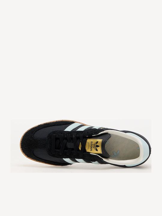 Samba OG Damen Sneakers Carbon / Almost Blue / Core White