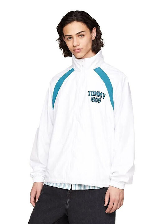 College Jacket White