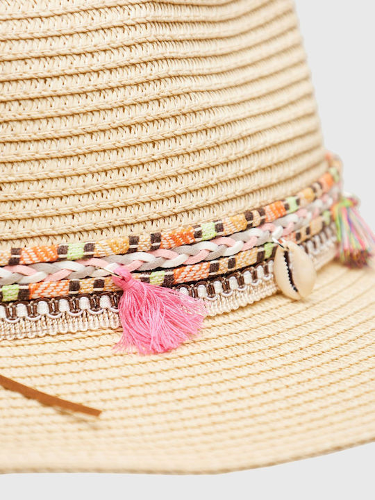 Funky Buddha Fabric Women's Hat White