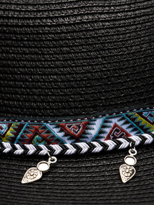 Funky Buddha Fabric Women's Hat Black