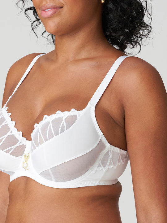Balconette Balconette Bra without Padding White
