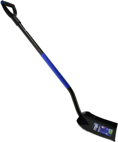 Geko Φτυάρι Ίσιο με Κοντάρι 121cm και Πλαστική Λαβή