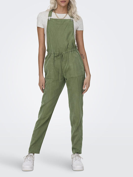 Only Damen Jumpsuit Khaki