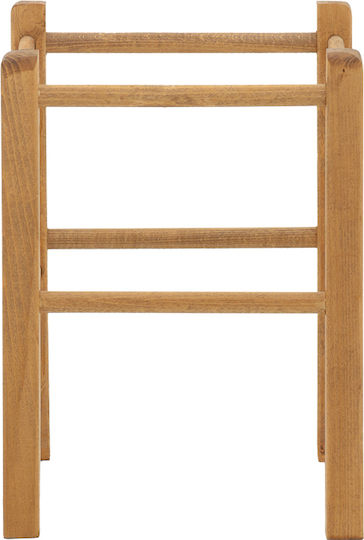 Pakketo Oligor Rahmen Für Hocker Hölzernes 34x34x47cm Beiges