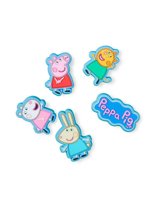 Crocs Jibbitz Διακοσμητικό Παπουτσιού Charms Peppa Pig Logo