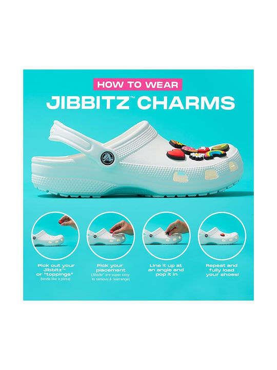 Crocs Jibbitz Charm Μαύρο