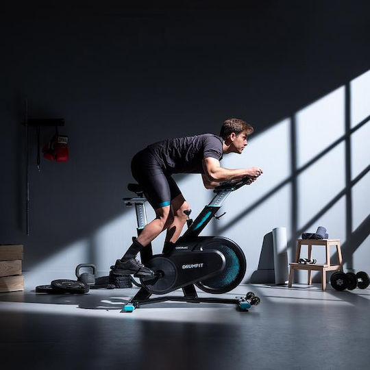 Cecotec Drumfit Indoor 7000 Magno Bicicletă de spinning Magnetic cu roți
