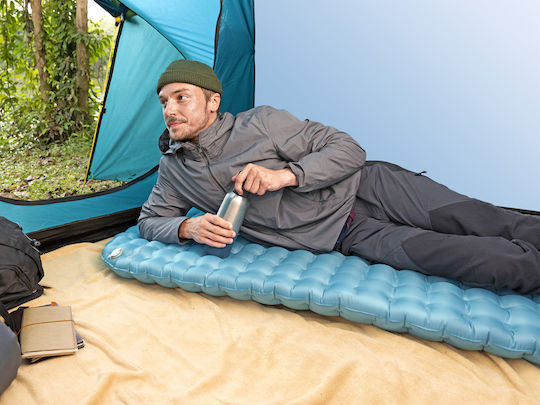 Bestway Mattress Μονό Υπόστρωμα Camping 183x63.5cm Πάχους 7.5cm Μπλε