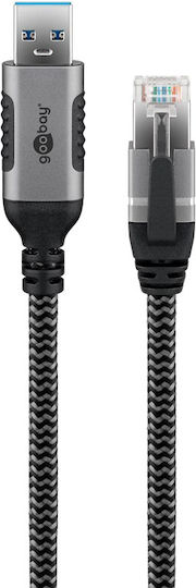 Goobay USB 2.0 Cable USB-A male - RJ45 Μαύρο 70299