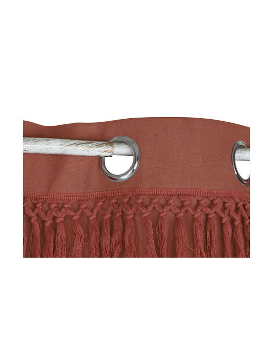 Home Esprit Curtain with Grommet Orange 260x260cm