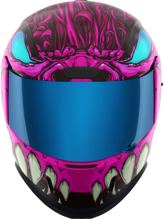 Icon Airform Mips Manik'rr Pink Κράνος Μηχανής Full Face DOT / ECE 22.06