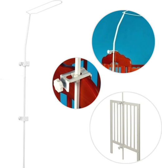 X-treme Baby Mosquito Net Stand White XT8553