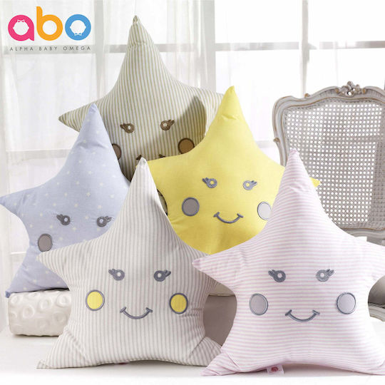 abo Crib Decorative Pillow Little star Blue 45x42cm