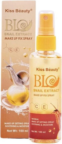 Spray de fixare a machiajului Extract de melc Kiss Beauty Snail 100 Ml