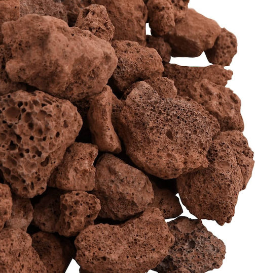 Volcanic Stones 25 Kg Red 1-2 cm Red 1-2 cm 25 Kg