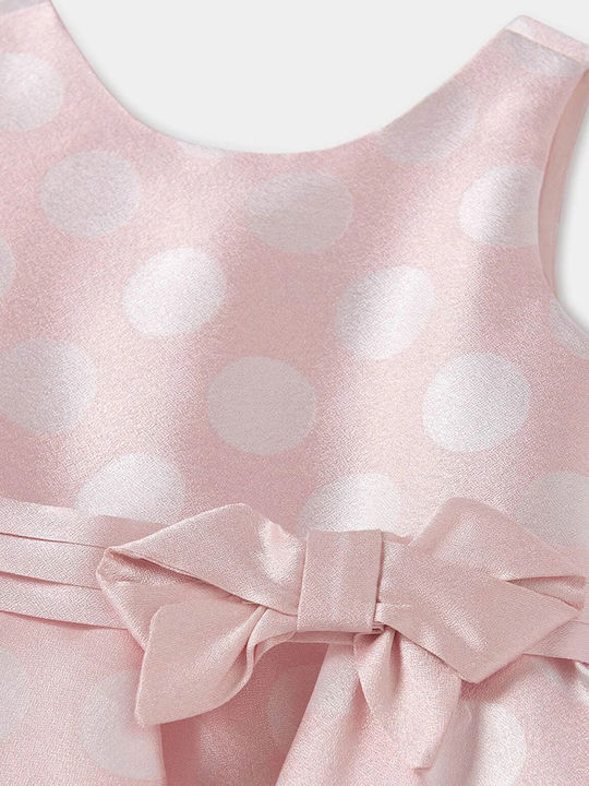 Abel & Lula Kids Dress Polka Dot Pink