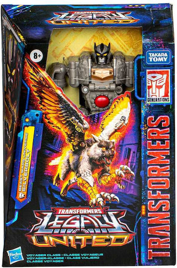 Фигура за Действие Transformers: Generations Legacy United Voyager Class - Beast Wars Universe Silverbolt Трансформатори 18см.