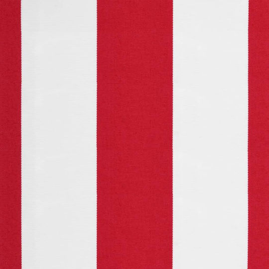 vidaXL Markisenstoff Rot mit PU-Beschichtung 2.5x3m