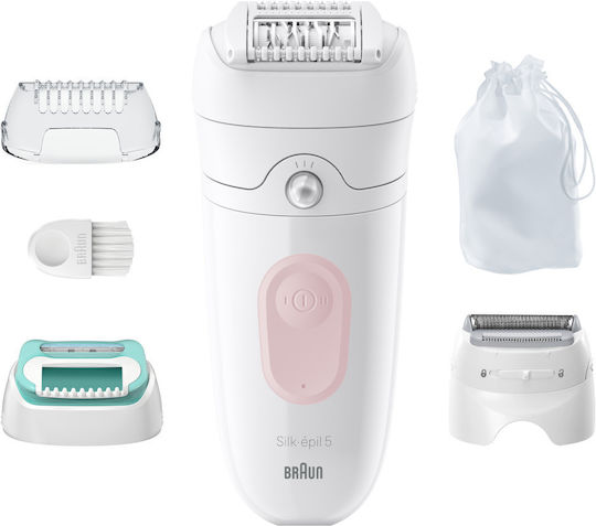 Braun Silk Epil 5 Σετ Αποτρίχωσης Epilator για Σώμα & Μπικίνι SE5-050