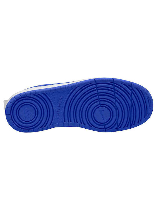 Court Court Borough Kids Sports Shoes with Laces White