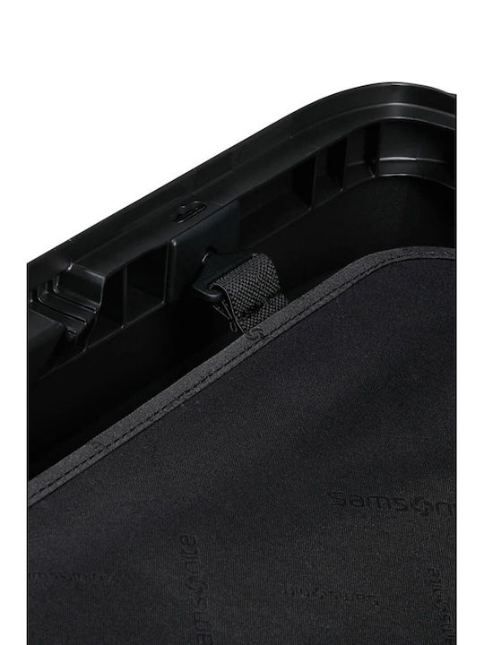 Samsonite MAGNUM Μεσαία Βαλίτσα Ταξιδίου Σκληρή Μαυρο με 4 Ρόδες Ύψους 69εκ.