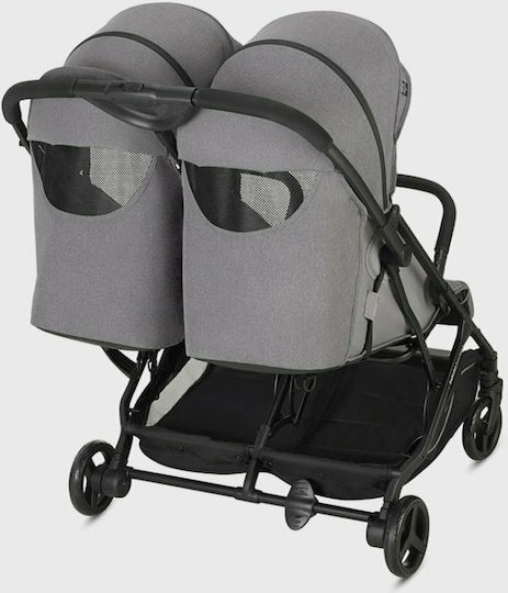 Inglesina Twin Sketch Double Stroller Suitable from 6+ Months Navy 12.5kg