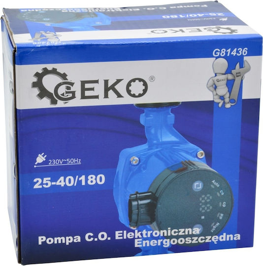 Geko Mulinete de pescuit Pompa de circulație Încălzire 180mm