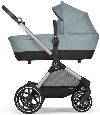 Cybex Lux Verstellbar 2 in 1 Baby Kinderwagen Geeignet für Neugeborene Sky Blue