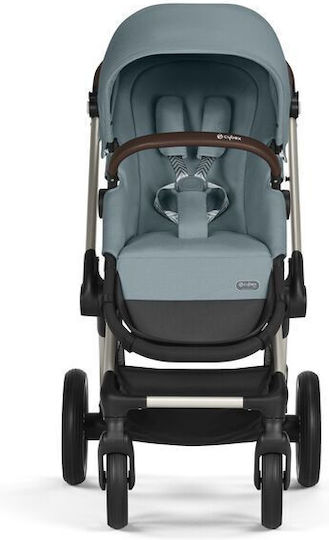 Cybex Lux Ρυθμιζόμενο Καρότσι 2 σε 1 Kατάλληλο για Nεογέννητο Sky Blue