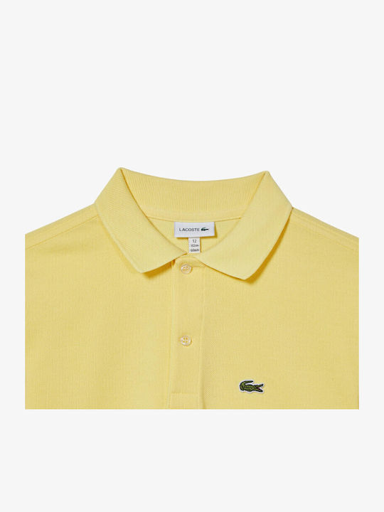 Kids' Polo Short Sleeve Yellow