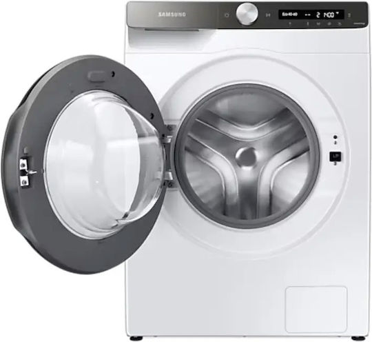 Samsung Πλυντήριο Ρούχων 8kg με Τεχνολογία Ατμού 1400 Στροφών Ecobubble WW80T534DATAS7