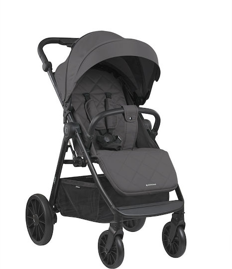 Kikka Boo Jess Baby Stroller Suitable for Newborn Dark Grey 10kg
