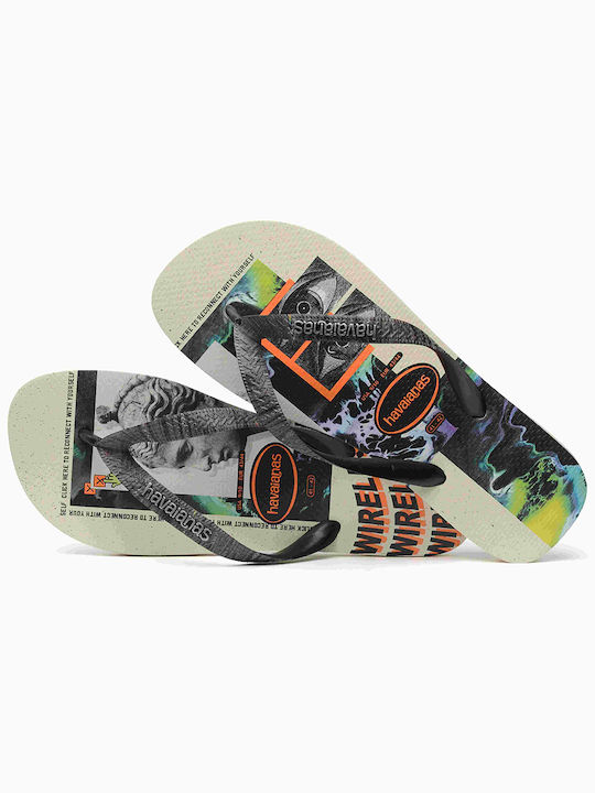 Havaianas Top Infinity Fc Ανδρικές Σαγιονάρες Μπεζ