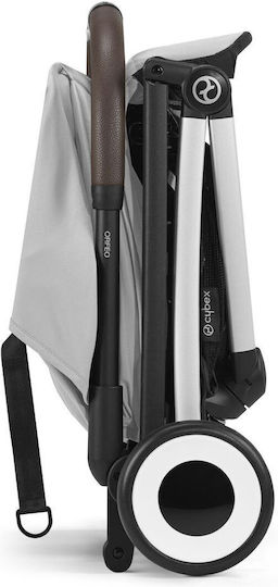 Cybex Orfeo Baby Pushchair Suitable for Newborn Gray Black Frame 6.3kg